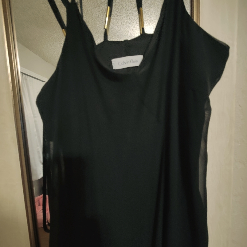 Calvin Klein black woman dress size S
